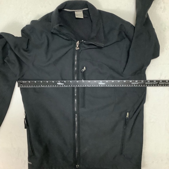 Nike Full-zip Athletic Jacket Sz Large Black Running - Picture 4 of 4